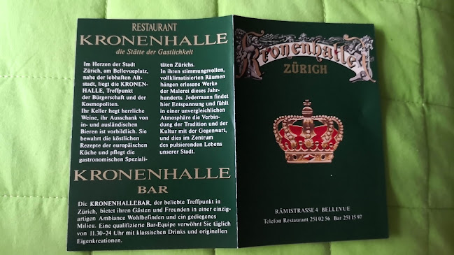 Kommentare und Rezensionen über Restaurant Kronenhalle