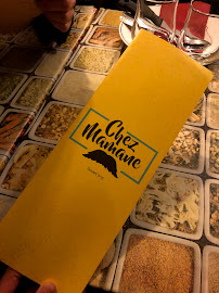 Plats et boissons du Restaurant servant du couscous Chez Mamane à Paris - n°7