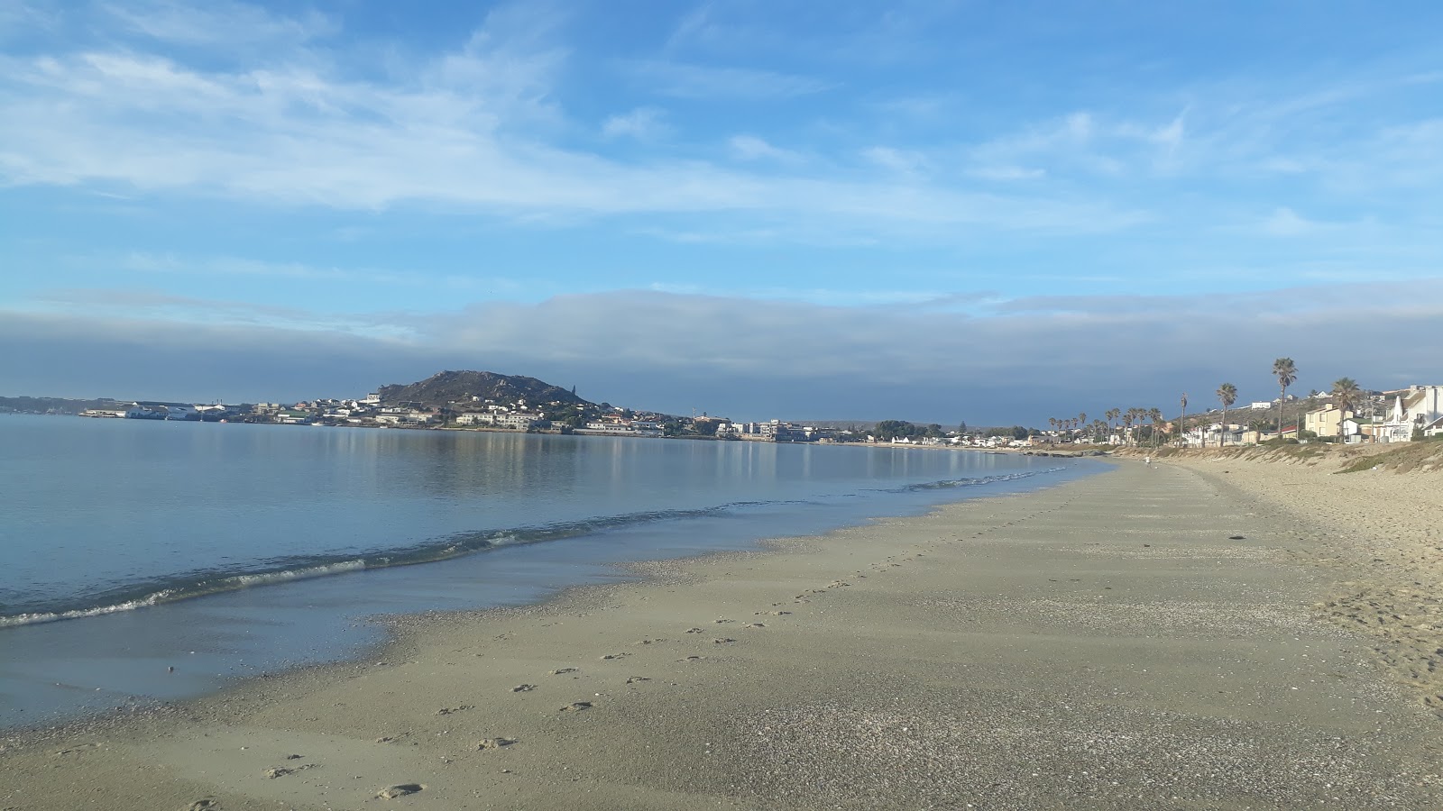 Foto van Saldanha beach met helder zand oppervlakte