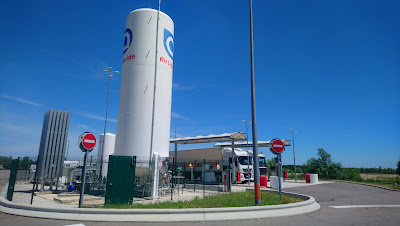 Station ENGIE GNL-GNC à Bourges