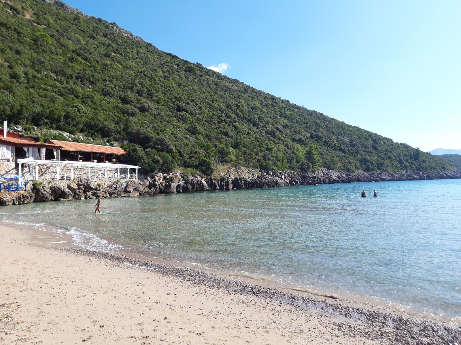 Photo of Trsteno beach - recommended for family travellers with kids