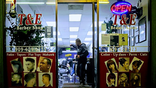 Beauty Salon «T & E Barbershop & Hair Salon», reviews and photos, 9880 Sierra Ave c, Fontana, CA 92335, USA