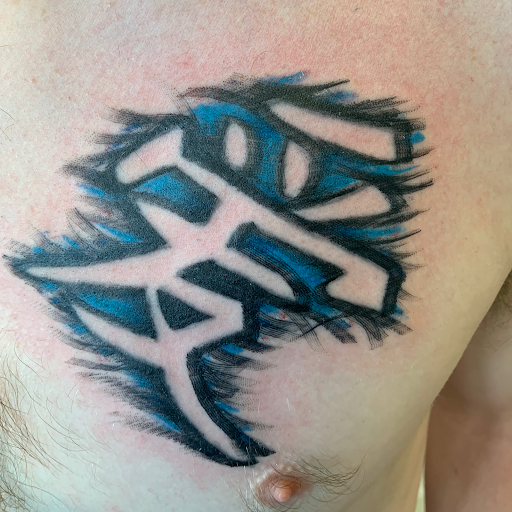 Explore side of neck tattoo ideas, creative tattoo ideas in Seymour, available at American Gypsy Tattoo Corp.