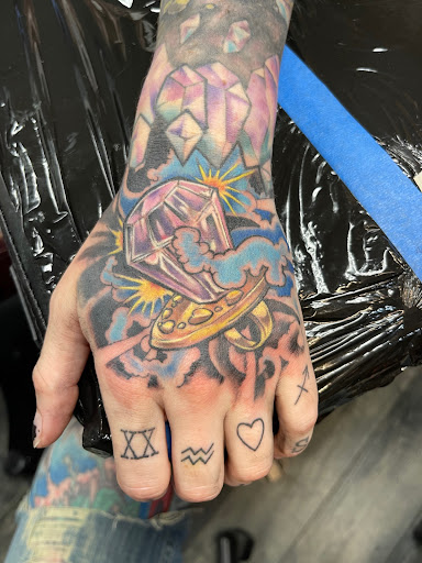 Explore juggalo tattoo ideas, creative tattoo ideas in Des Moines, available at Skin Kitchen Tattoo