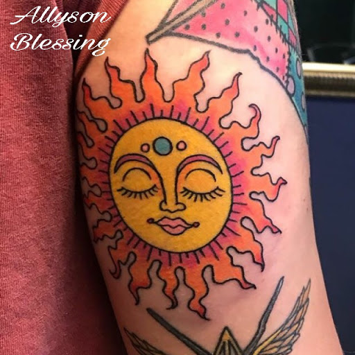 Explore sister name tattoo ideas, creative tattoo ideas in Kent, available at War Horse Ink