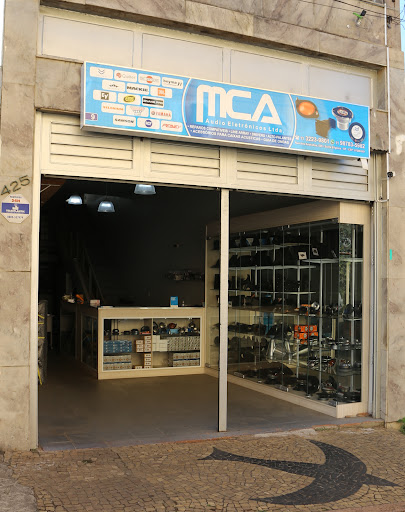 Logo da empresa - MCA Áudio Eletrônicos