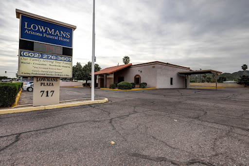 Funeral Home «Lowmans Arizona Funeral Home», reviews and photos, 717 W Dobbins Rd, Phoenix, AZ 85041, USA