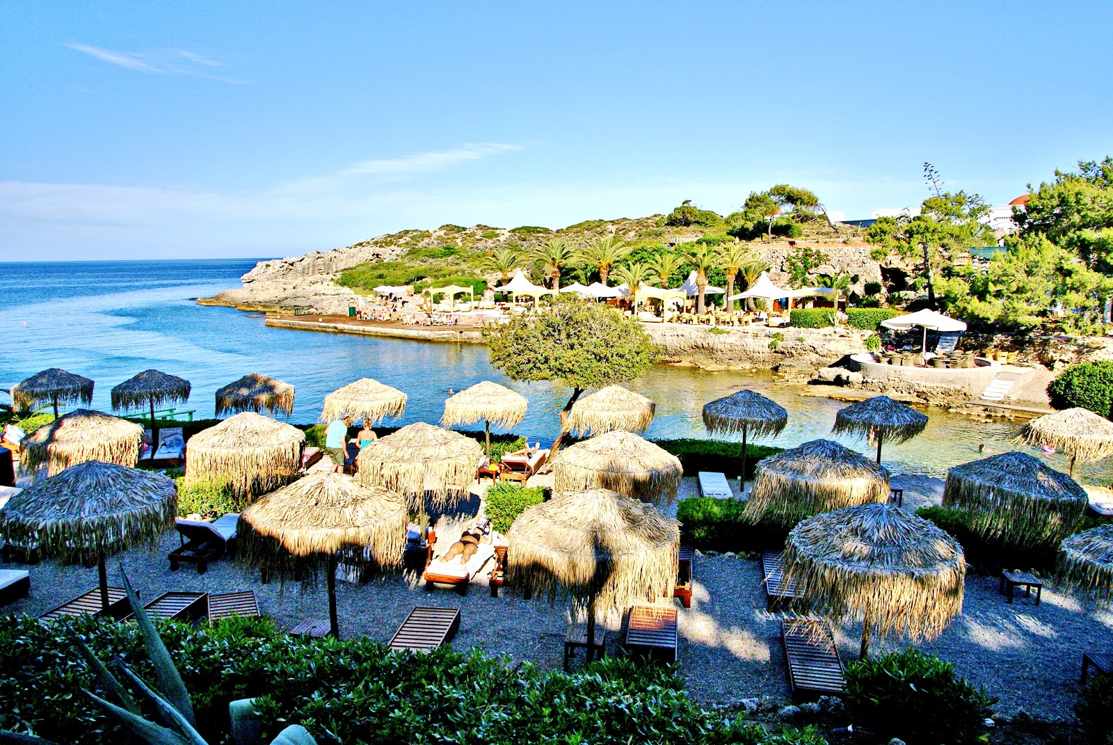 Photo de Kallithea Beach zone de station balnéaire