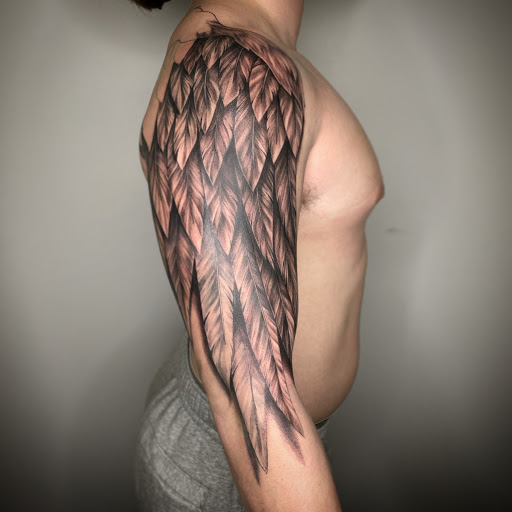 Explore dragon ball z tattoo ideas, creative tattoo ideas in Loganville, available at Blue Siren Tattoos