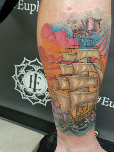 Tattoo Shop «Euphoria Ink Tattoo Studio LLC», reviews and photos, 584 Raritan Rd, Roselle, NJ 07203, USA