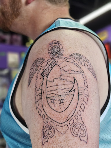 Explore long sleeve tattoo ideas, creative tattoo ideas in Overland Park, available at Talent Tattoo And Body Piercing