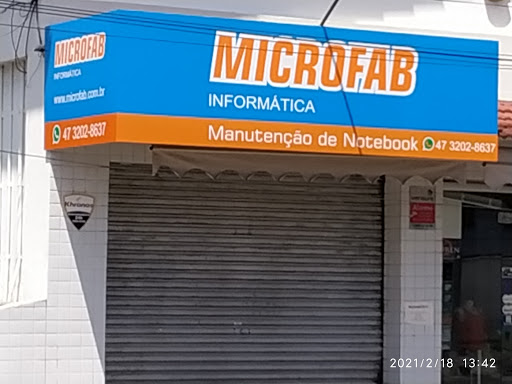 Logo da empresa - Microfab Informática