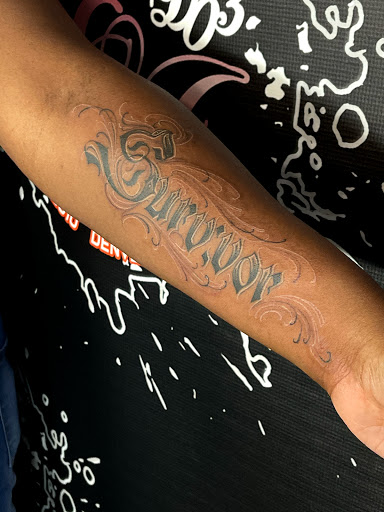 Explore juice wrld lyric tattoo ideas, creative tattoo ideas in Denver, available at Endless Ink Tattoo & Piercing