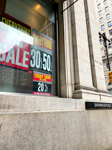 Clothing Store «Banana Republic», reviews and photos, 1401 Walnut St, Philadelphia, PA 19103, USA