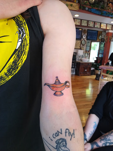 Explore small back tattoo ideas, creative tattoo ideas in Erie, available at Steadfast Tattoo Parlour