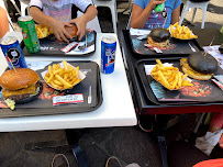 Frite du Restaurant de hamburgers Black & White Burger Châtelet à Paris - n°16