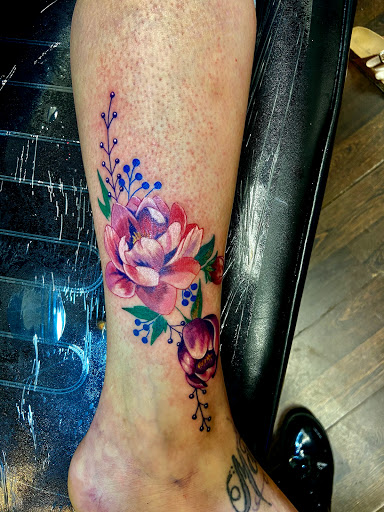 Explore party tattoo ideas, creative tattoo ideas in Douglasville, available at Long Island Ink Tattoo & Piercing