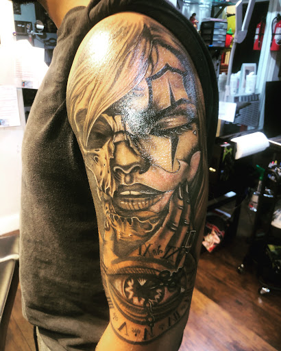 Explore brooklyn name tattoo ideas, creative tattoo ideas in Norristown, available at IRON TATTOO