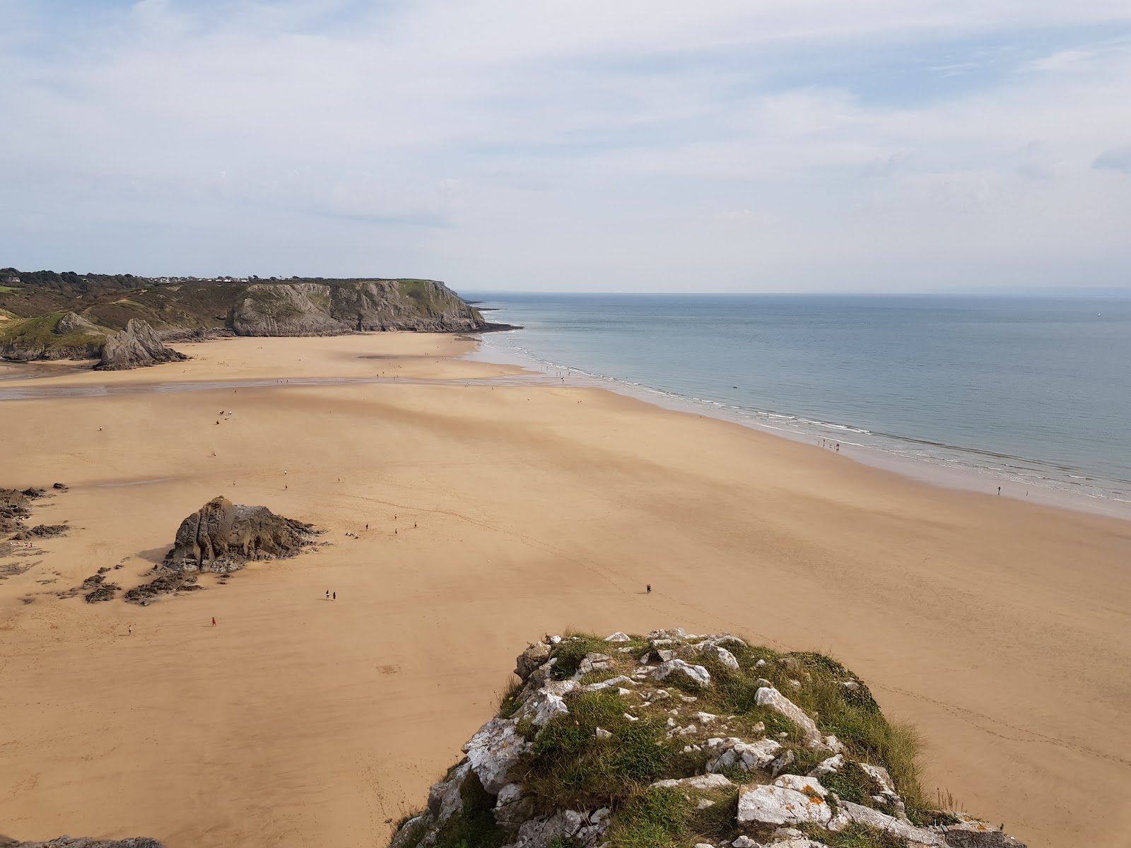 Foto af Three Cliffs Bay beliggende i naturområde