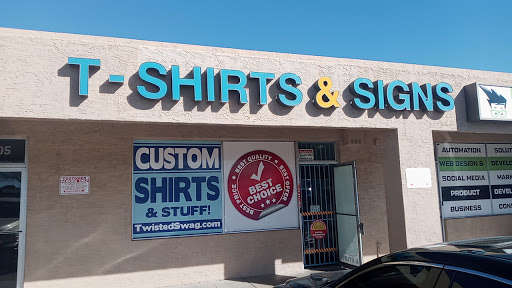 Print Shop «Twisted Image Phoenix Custom T-Shirts», reviews and photos, 15203 N Cave Creek Rd, Phoenix, AZ 85032, USA