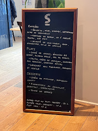 Sélune à Paris menu