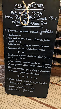 Restaurant français La Traversée à Paris (la carte)