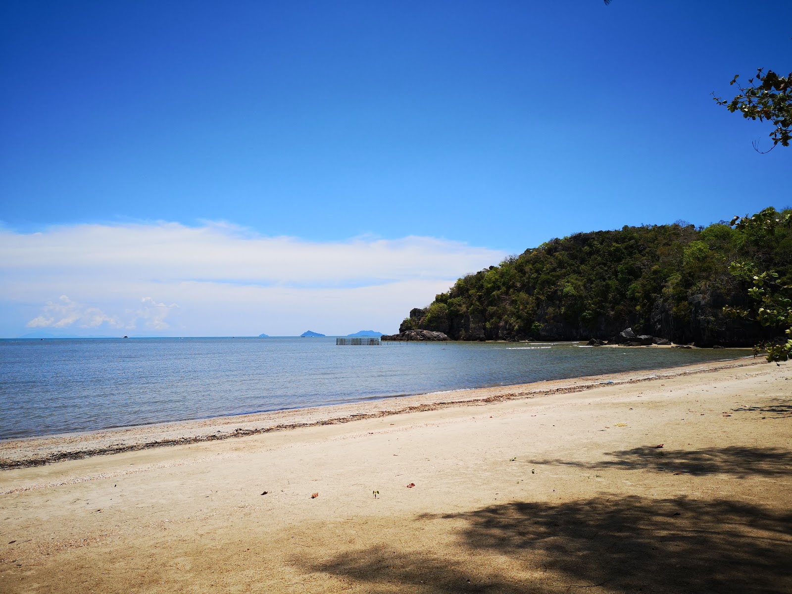 Pak Nam Beach的照片 带有宽敞的海岸