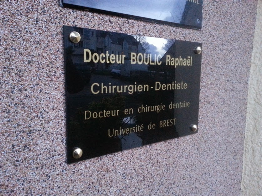Dentiste Raphaël Boulic à Plouzané