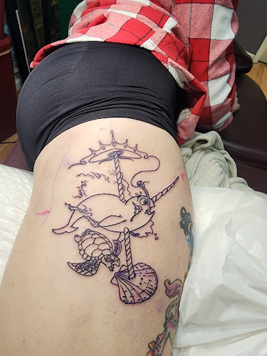 Explore family word tattoo ideas, creative tattoo ideas in Albuquerque, available at Shadow of Comfort Tattoo