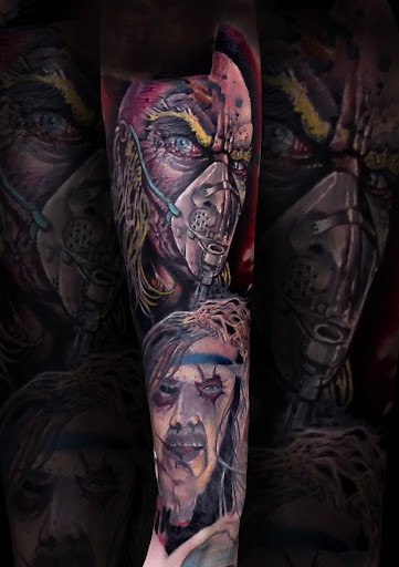 Explore schizophrenia tattoo ideas, creative tattoo ideas in Glendale, available at PRINCE ART AND INK