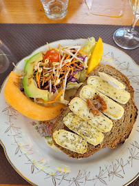 Plats et boissons du Restaurant Chez Fleur L'Hostal de Cabrenç à Serralongue - n°5