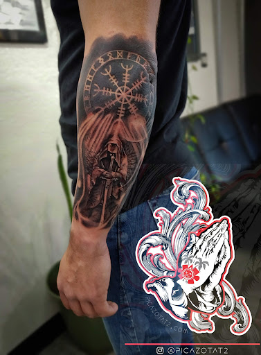 Explore black rose tattoo cover up ideas, creative tattoo ideas in Palm Desert, available at Picazo Tattoo Studio