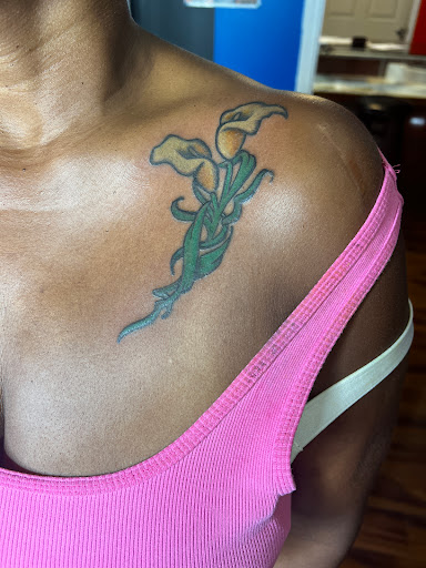 Explore foot print tattoo ideas, creative tattoo ideas in Indianapolis, available at A-1 Art Tattoos LLC