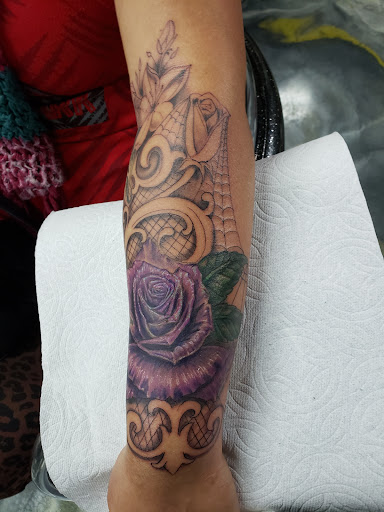 Explore simple mountain tattoo ideas, creative tattoo ideas in Colton, available at Vengeance Ink Tattoo & body piercing
