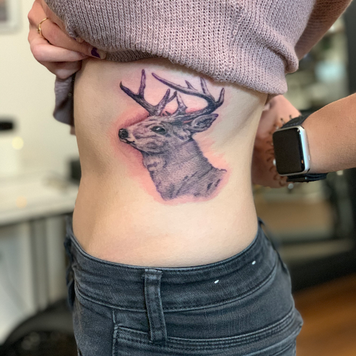 Explore fire and ice tattoo ideas, creative tattoo ideas in Roscoe, available at Elevated Ink Tattoo