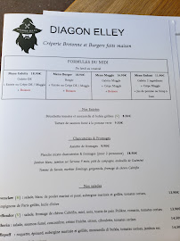 Diagon Elley à Levallois-Perret menu