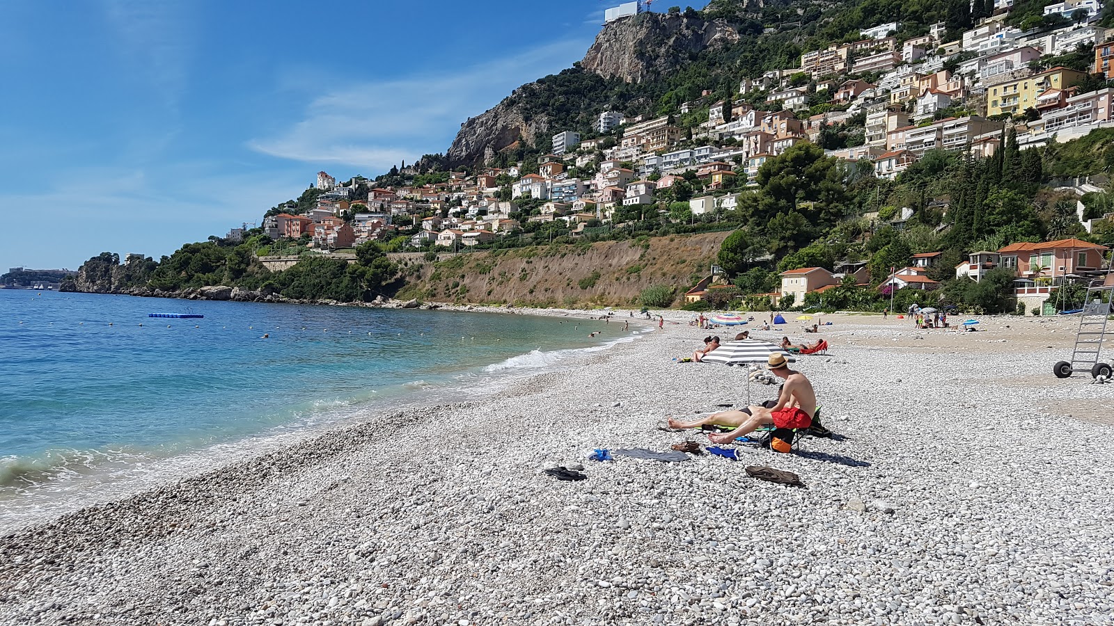 Photo de Plage du Golfe avec l'eau cristalline de surface