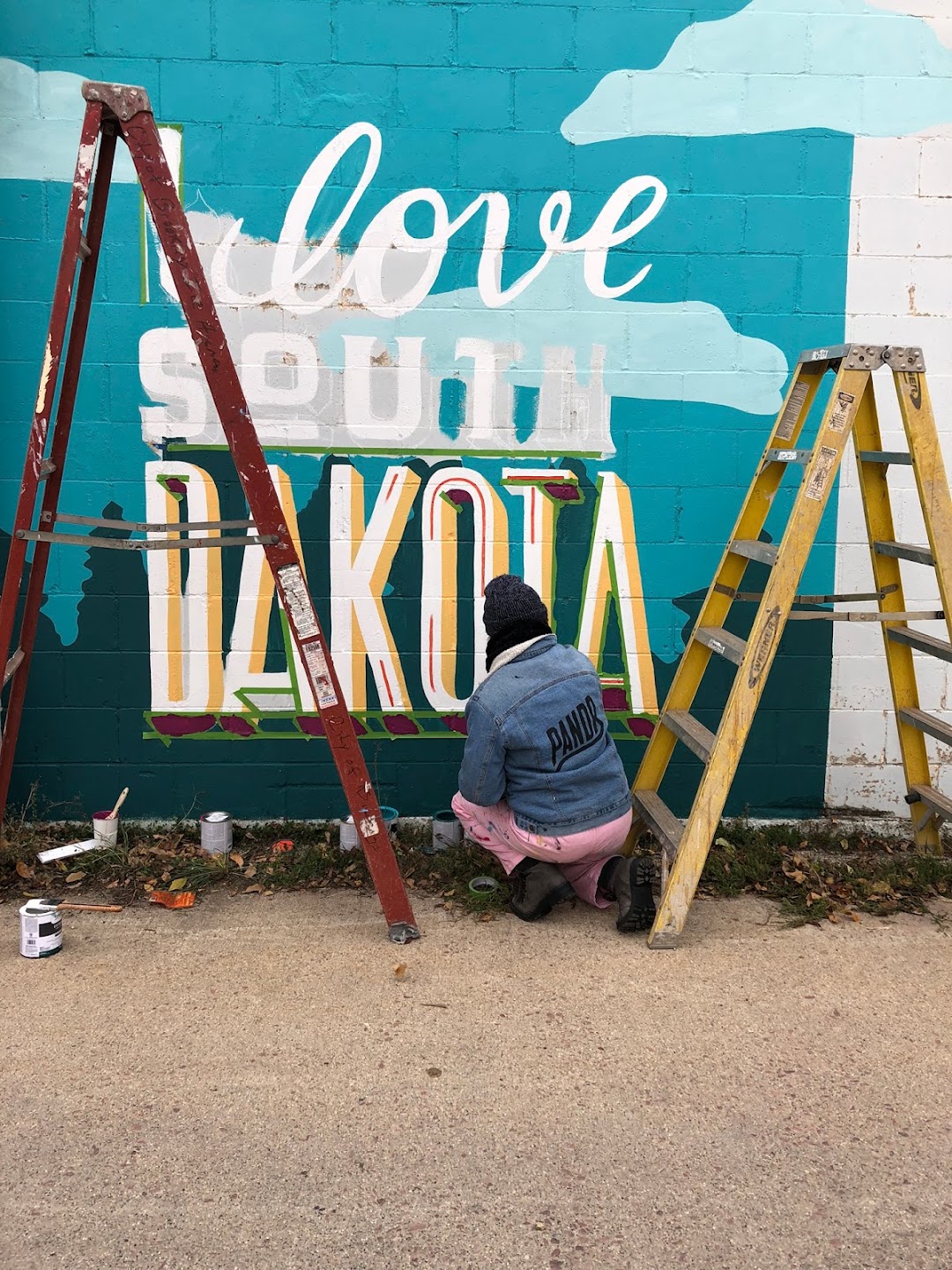 I love South Dakota Pandr Mural