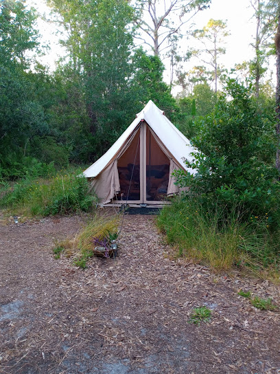 Wild Garden Yurt at the Powerland
