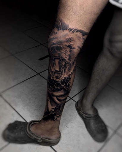 Explore hinduism tattoo ideas, creative tattoo ideas in Lavonia, available at 1890 Tattoo Co.