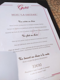 Restaurant français Le Galet à Bretignolles-sur-Mer (le menu)