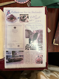 Gaststätte Stralsunder à Rostock menu