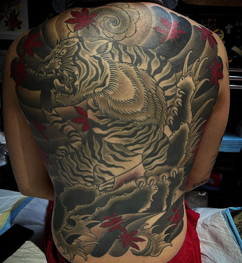 Explore firefighter tattoo sleeve ideas, creative tattoo ideas in Sacramento, available at 13 MAG TATTOO