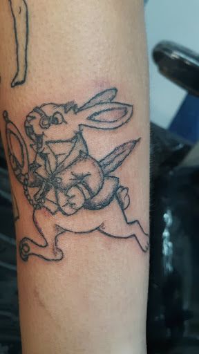 Explore men bicep tattoo ideas, creative tattoo ideas in San Angelo, available at Alchemy Tattoo and Piercing Studio