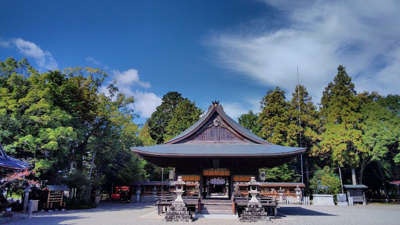 水口神社 拝殿