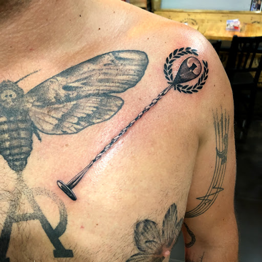 Explore life line tattoo ideas, creative tattoo ideas in Miami Beach, available at Empire Ink, South Beach