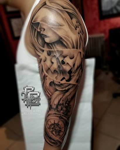 Explore gang tattoo ideas, creative tattoo ideas in Astoria, available at 10 Thousand Foxes Tattoo - Astoria