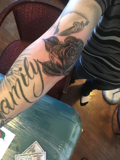 Explore palm size tattoos ideas, creative tattoo ideas in Plattsburgh, available at Ink by Lace LLC