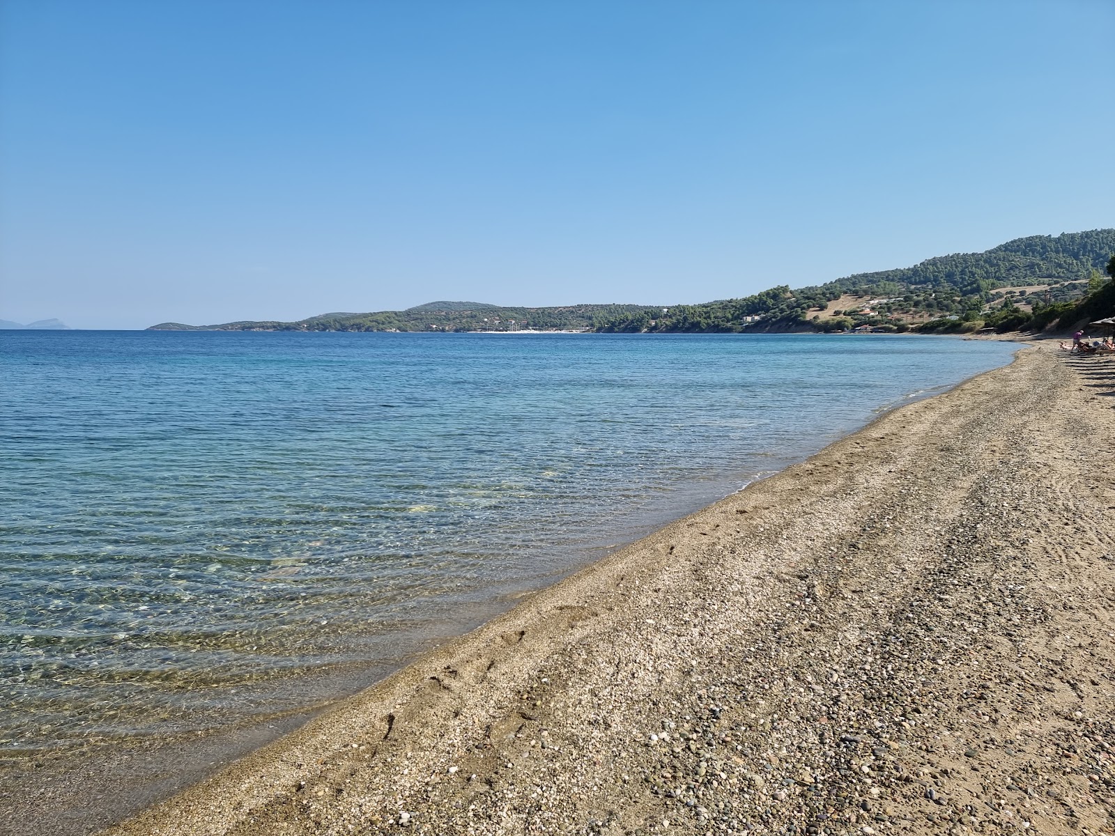 Foto de Kanistro beach con parcialmente limpio nivel de limpieza
