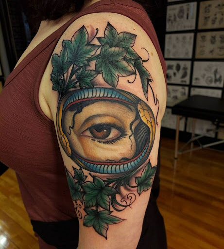 Explore semicolon tattoo ideas for guys, creative tattoo ideas in Worcester, available at Ideal Americana Tattoo Company